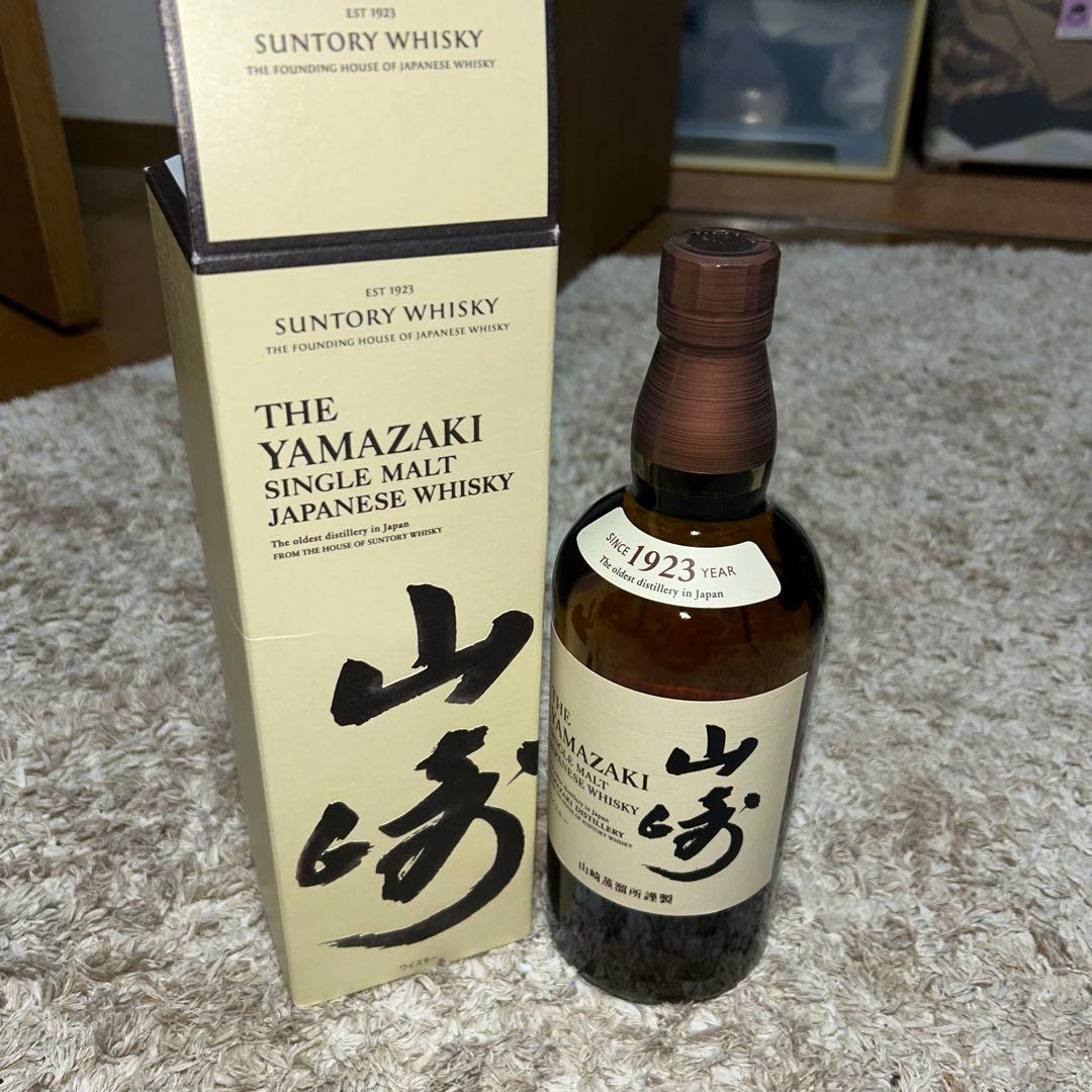 サントリー 山崎 シングルモルト ウイスキー ノンエイジ 箱付き 700ml