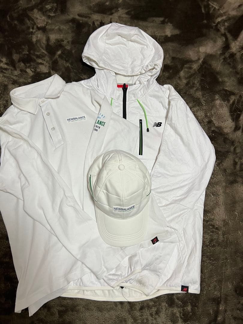 専用NEW BALANCEゴルフ　ロンT、アウター、キャップの3点セット
