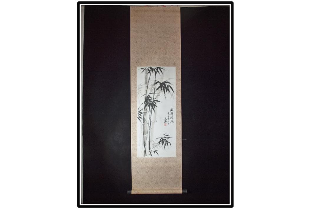 江戸時代肉筆掛け軸その中国美术品激安骨董品 X1102C16-9