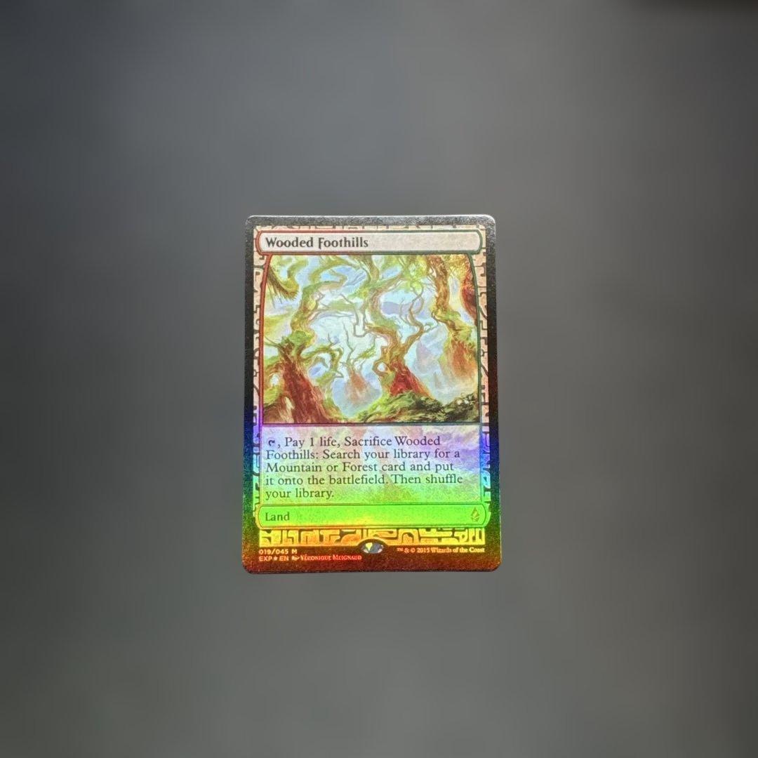 樹木茂る山麓 Foil EXP Wooded Foothills