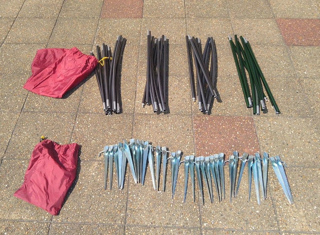 ヴィクセル　テント　ネバダ4 中古