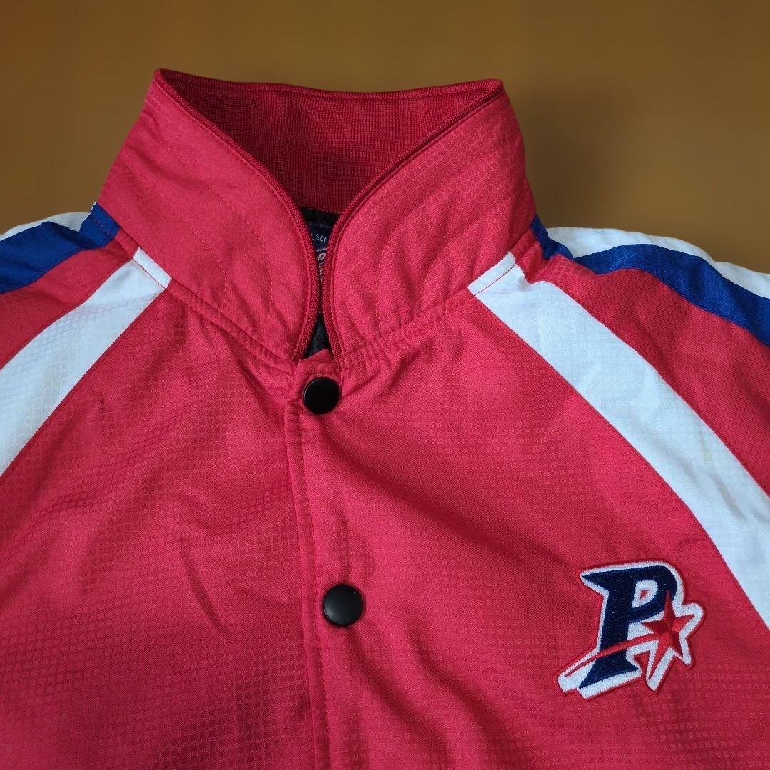 ポルテ　レッド ストライプジャケット サイズ145