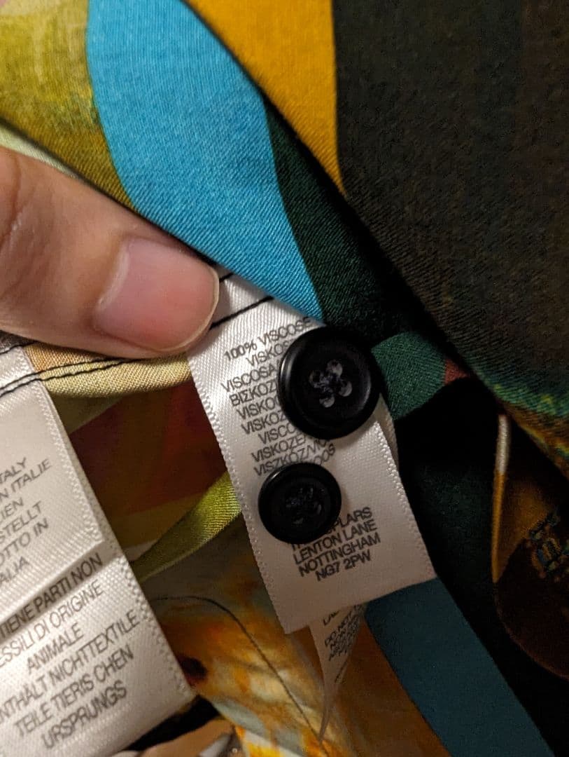 Paul Smith x Ahluwalia　コラボシャツ