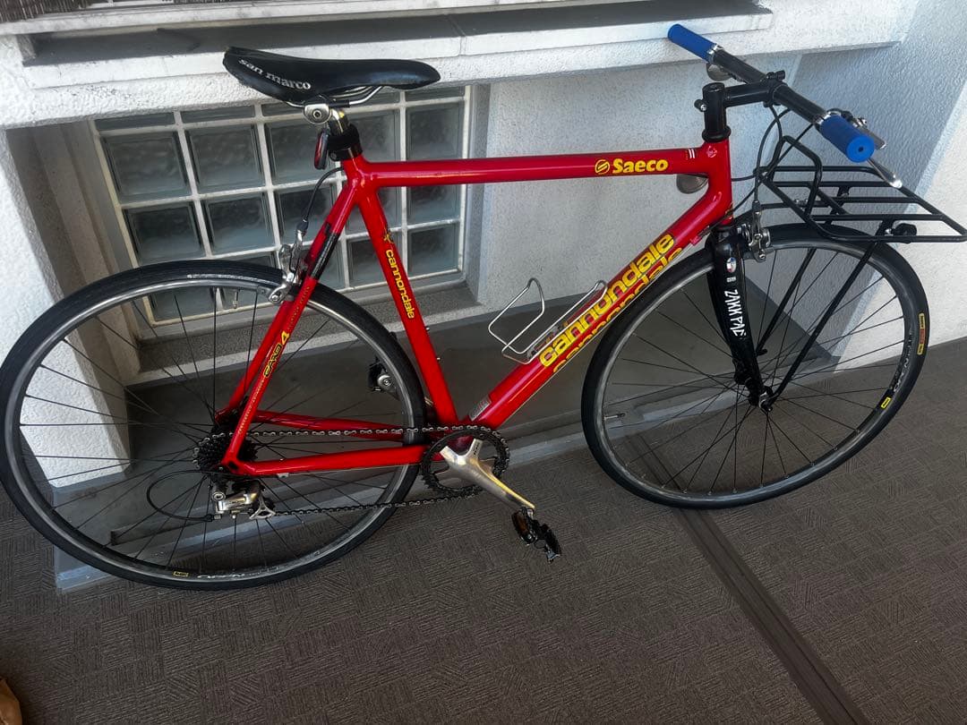 【埼玉南部都内直接可】キャノンデール CANNONDALE saeco カスタム