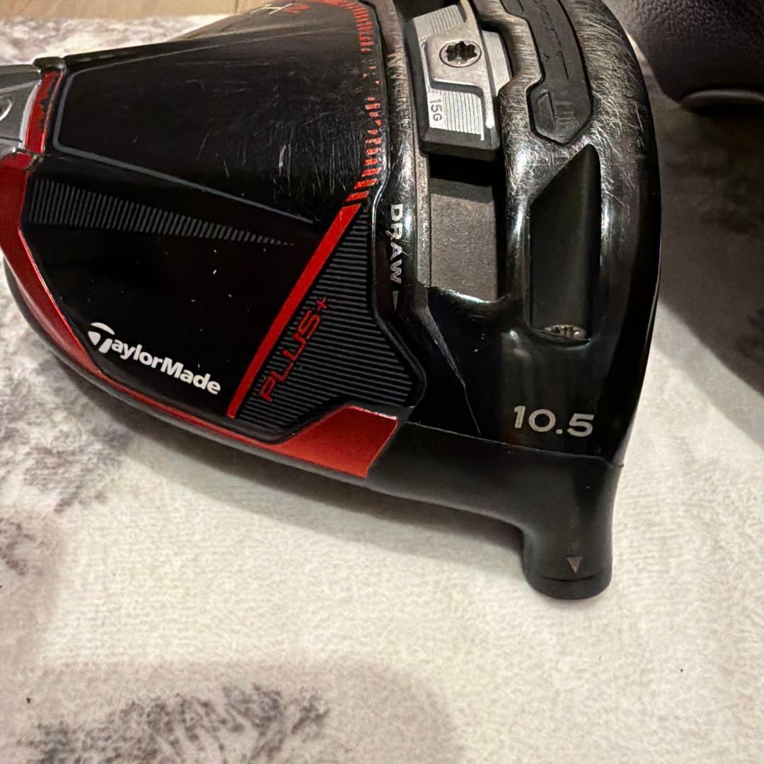 STEALTH 2 ドライバー レッド/ブラック ヘッドカバー付き