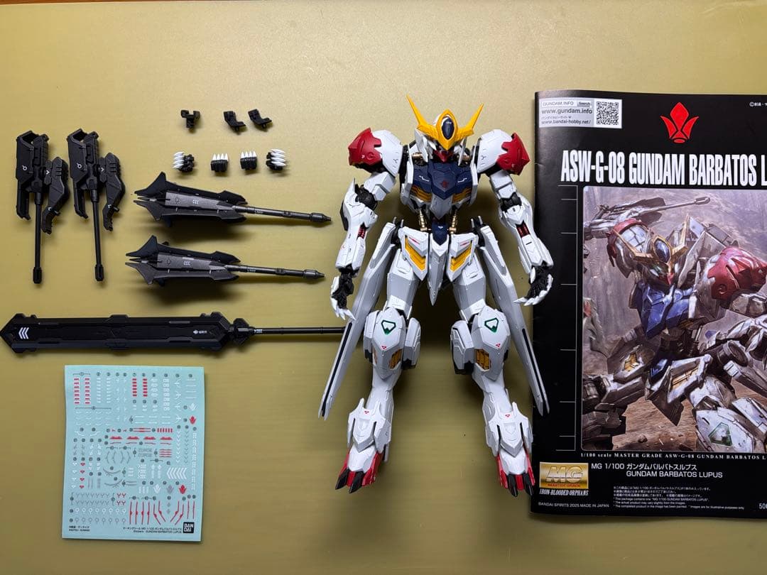 MG ガンダムバルバトスルプス　塗装済み完成品