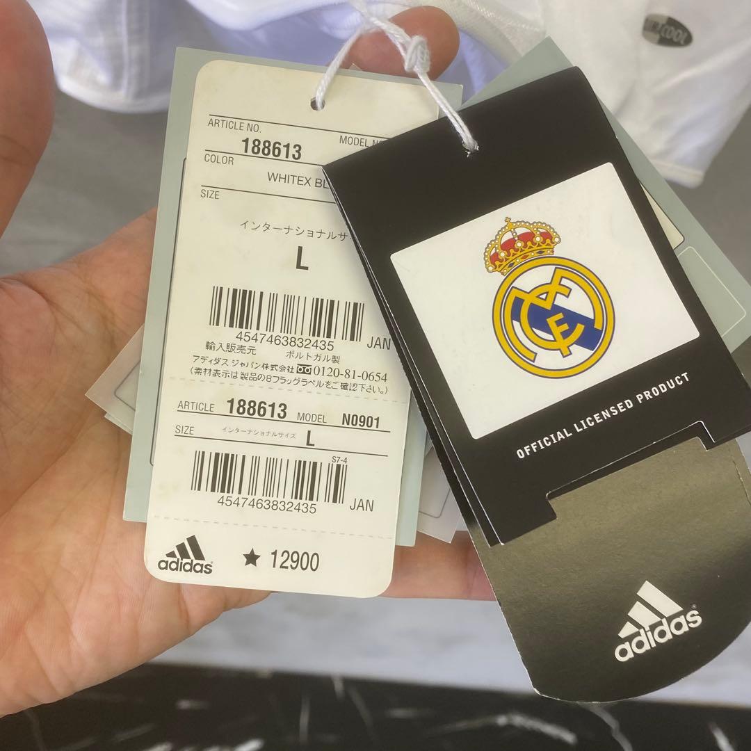【新品】adidas レアル・マドリード ユニフォーム ゲームシャツ 03/04