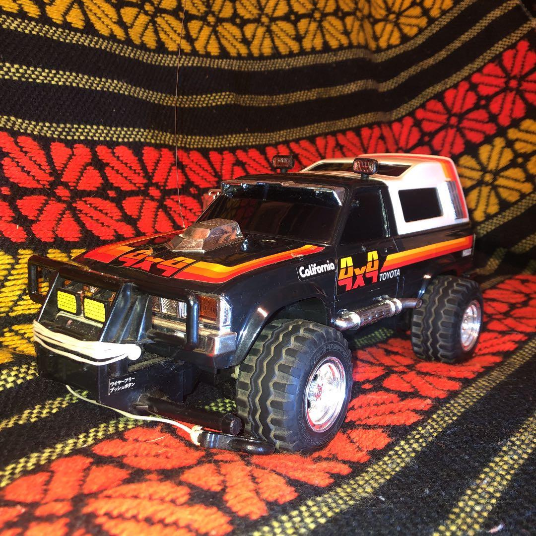 ラジコン　四駆　ミニ　TOYOTA シェル　ウインチ　80s  HR/HM 古車