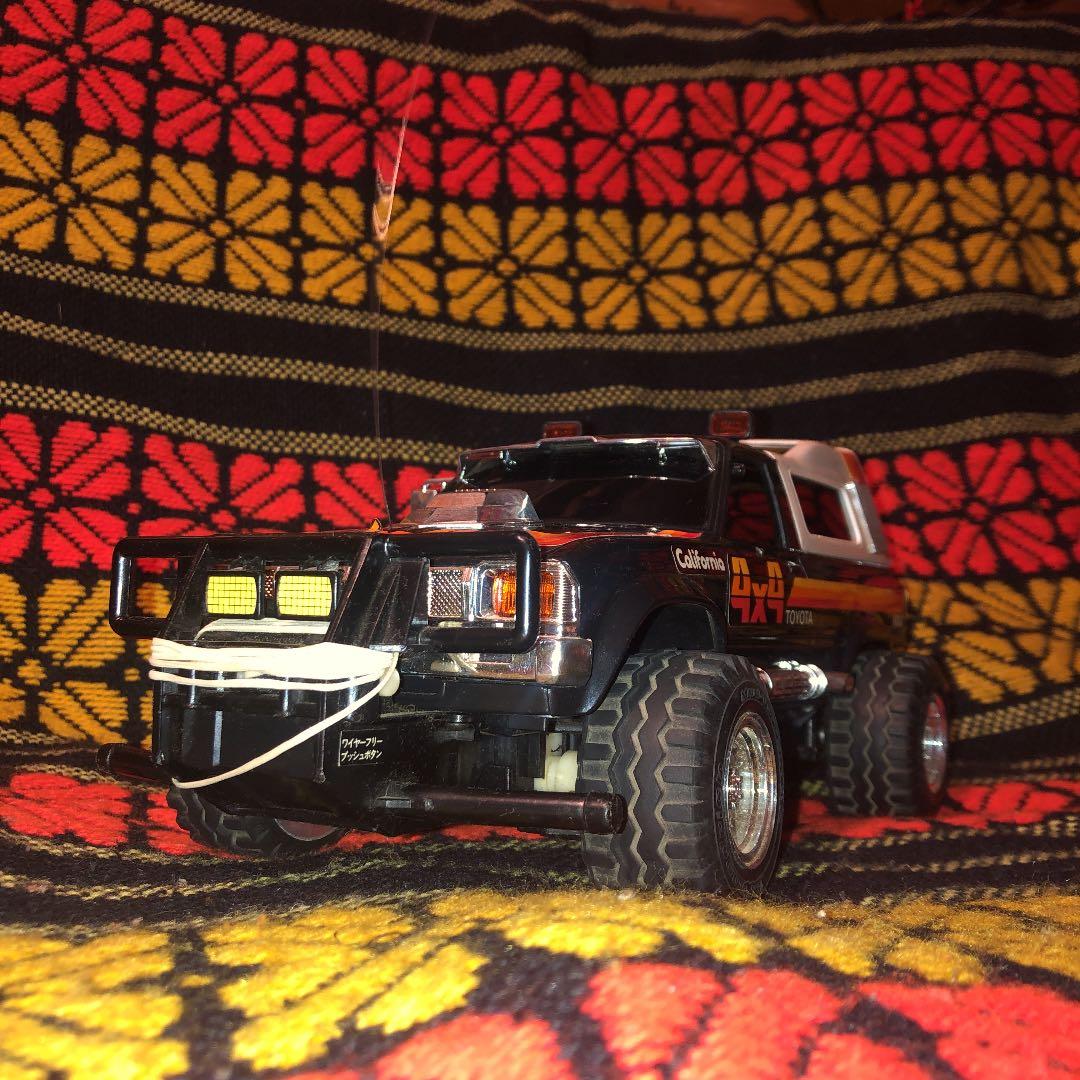 ラジコン　四駆　ミニ　TOYOTA シェル　ウインチ　80s  HR/HM 古車