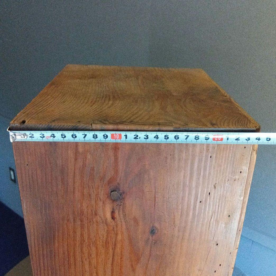 木製収納ラック 8段 ナチュラルウッド　レトロ　ヴィンテージ