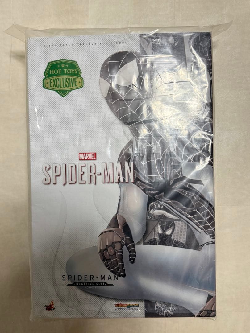 週末限定値下げ新品ホットトイズ1/6スケール スパイダーマン ネガティブスーツ版
