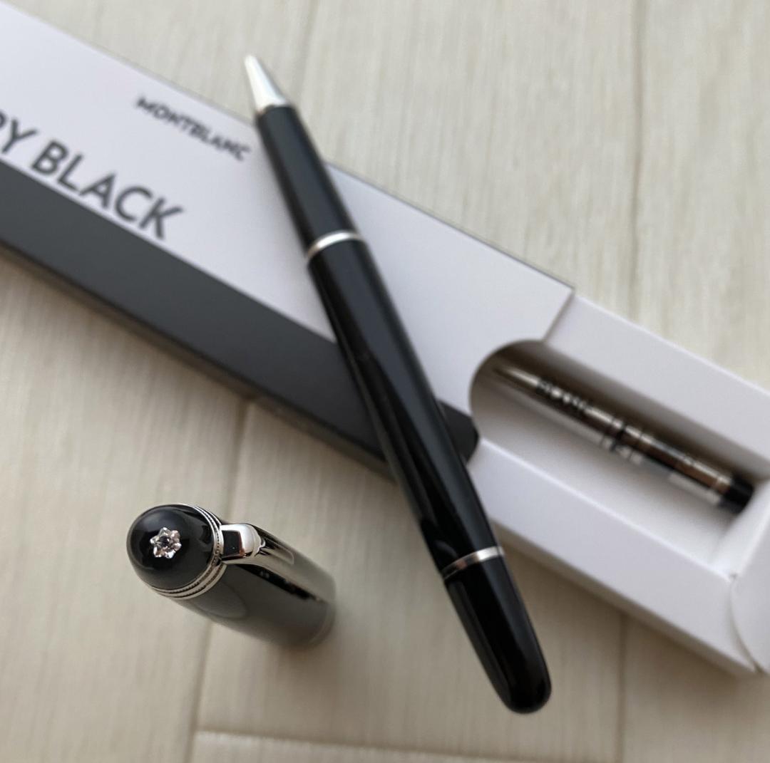 超美品 限定品 モンブラン ダイヤモンド プラチナ クラシック ローラーボール