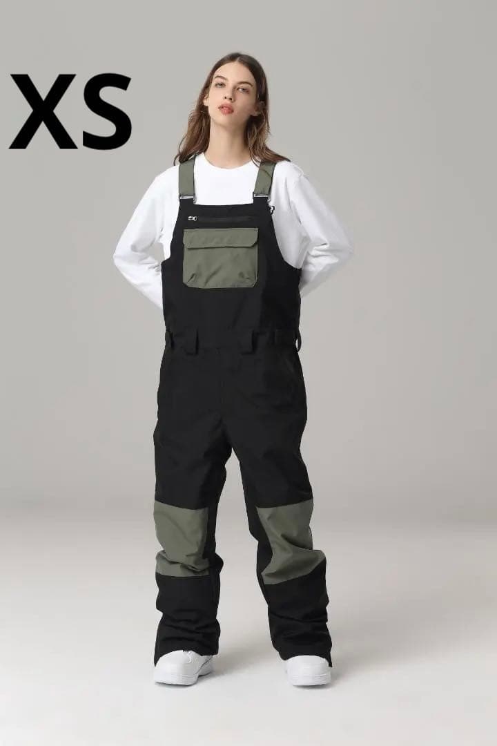 【当日発送】スノボ ウェア ビブパンツ メンズ レディース　 02 XS男女兼用