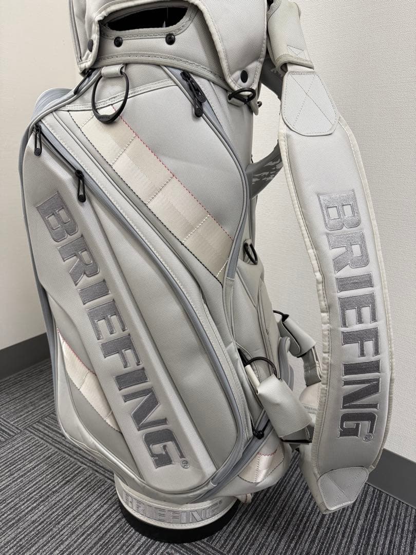 BRIEFING キャディバッグ CR3 シルバー