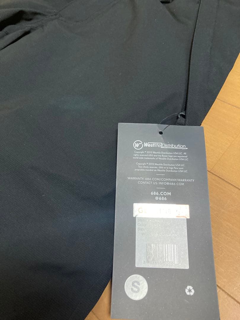 686 レディース スキー スノボーパンツ ウェアー S dulca 新品 黒