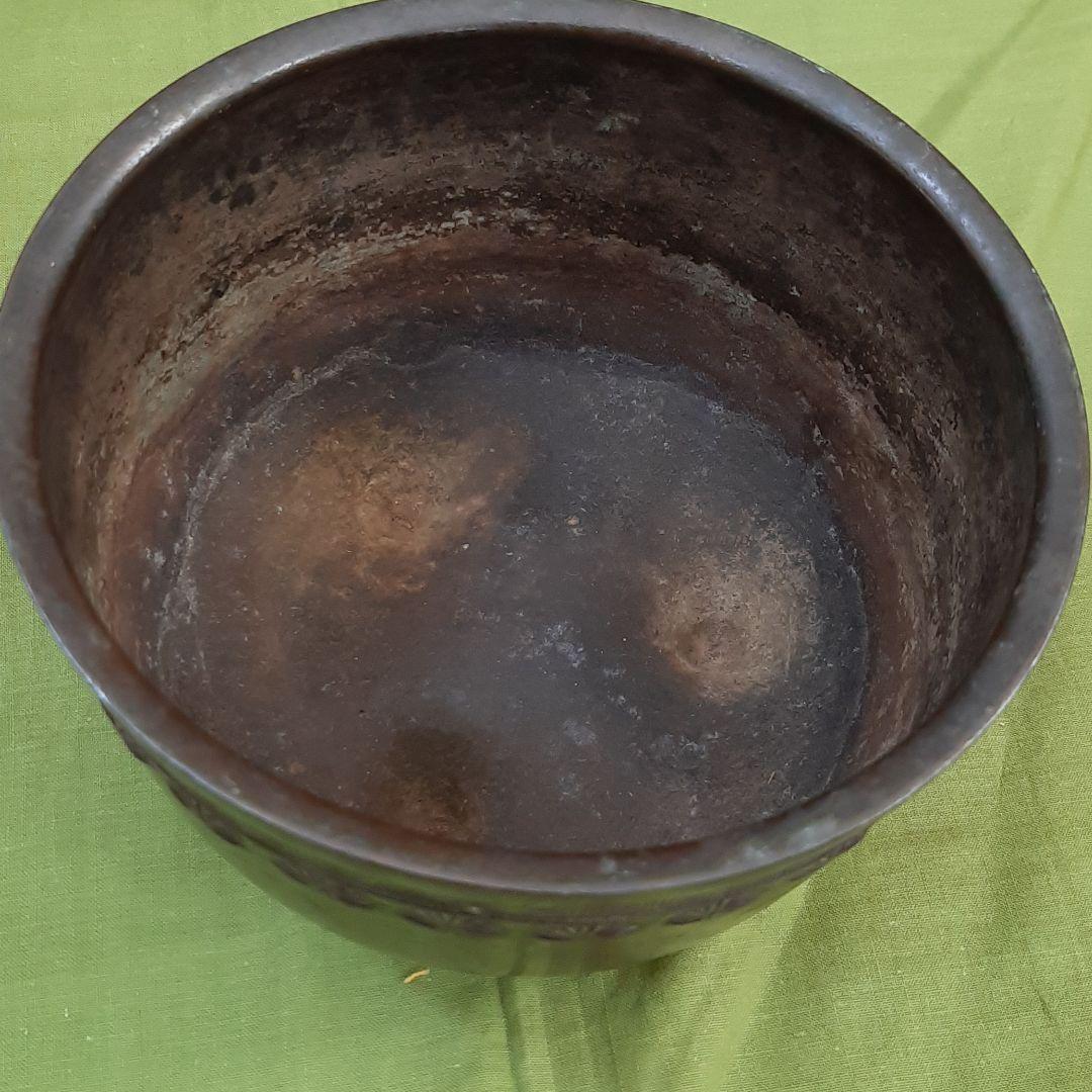 茶道具 釜師 清右衛門 火入れ 建水