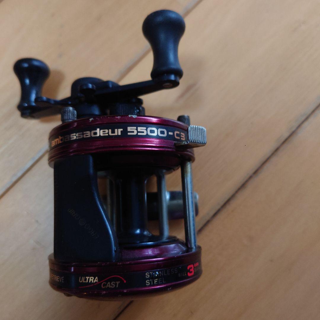 Abu Garcia Ambassadeur 5500-C3 ベイトリール他