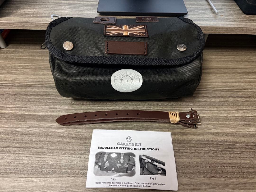 キャラダイスCARRADICE ハンドルバー＆サドルバッグ ミズタニ自転車別注