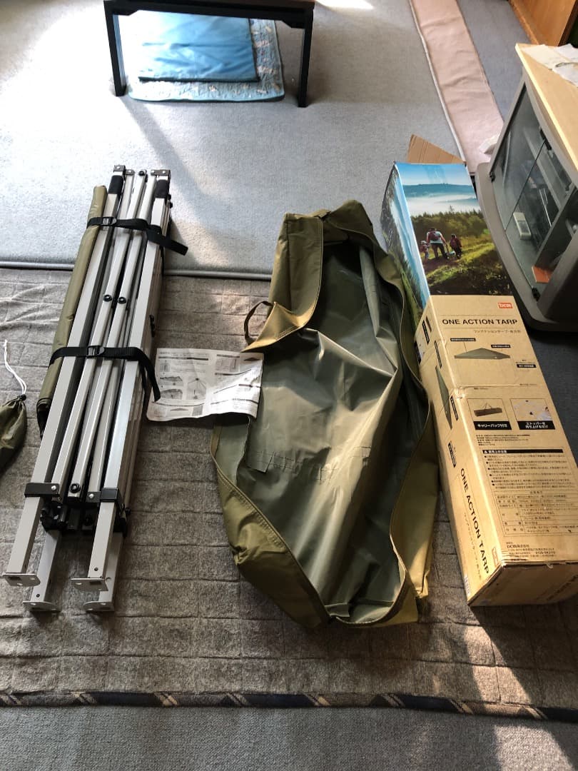 DCM ワンアクションタープ 新品未使用品