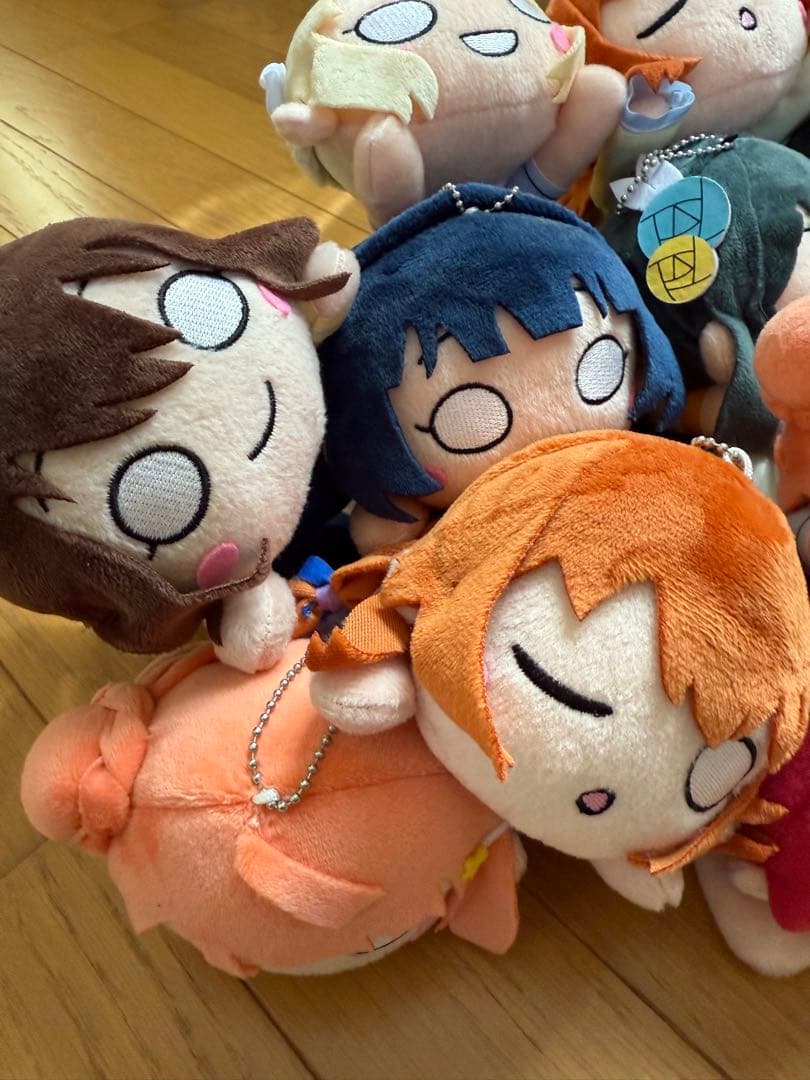 ラブライブ　虹ヶ咲学園　寝そべりぬいぐるみ12体　おまとめ