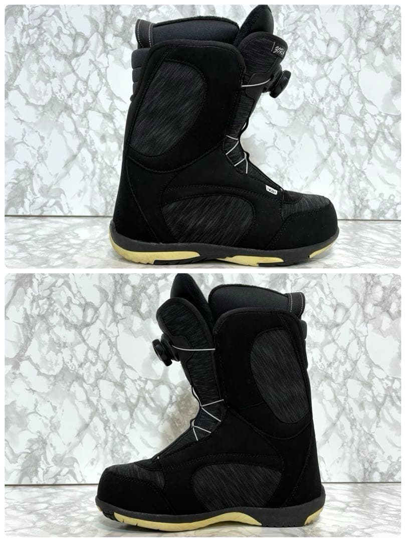 【美品】 HEAD BORA BOA レディーススノーボードブーツ 24.5cm