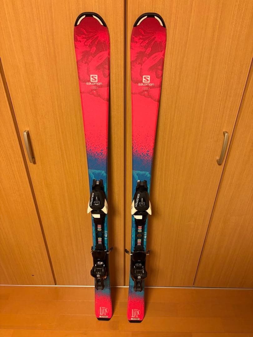 ジュニア向けSalomon 140cm Lux Jr. スキー板