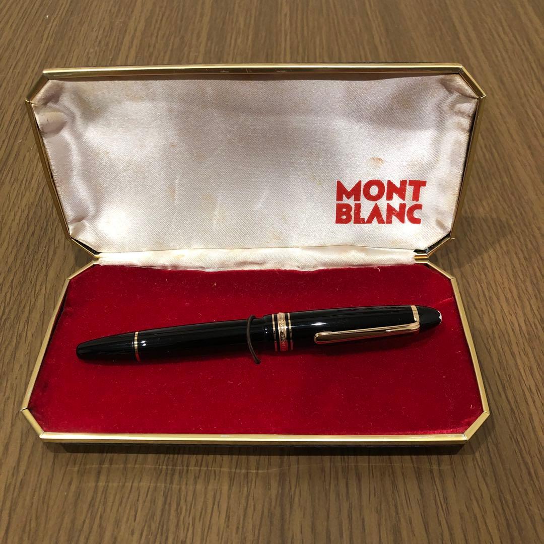 【美品・調整済み】モンブラン マイスターシュテュック 146 14C 万年筆