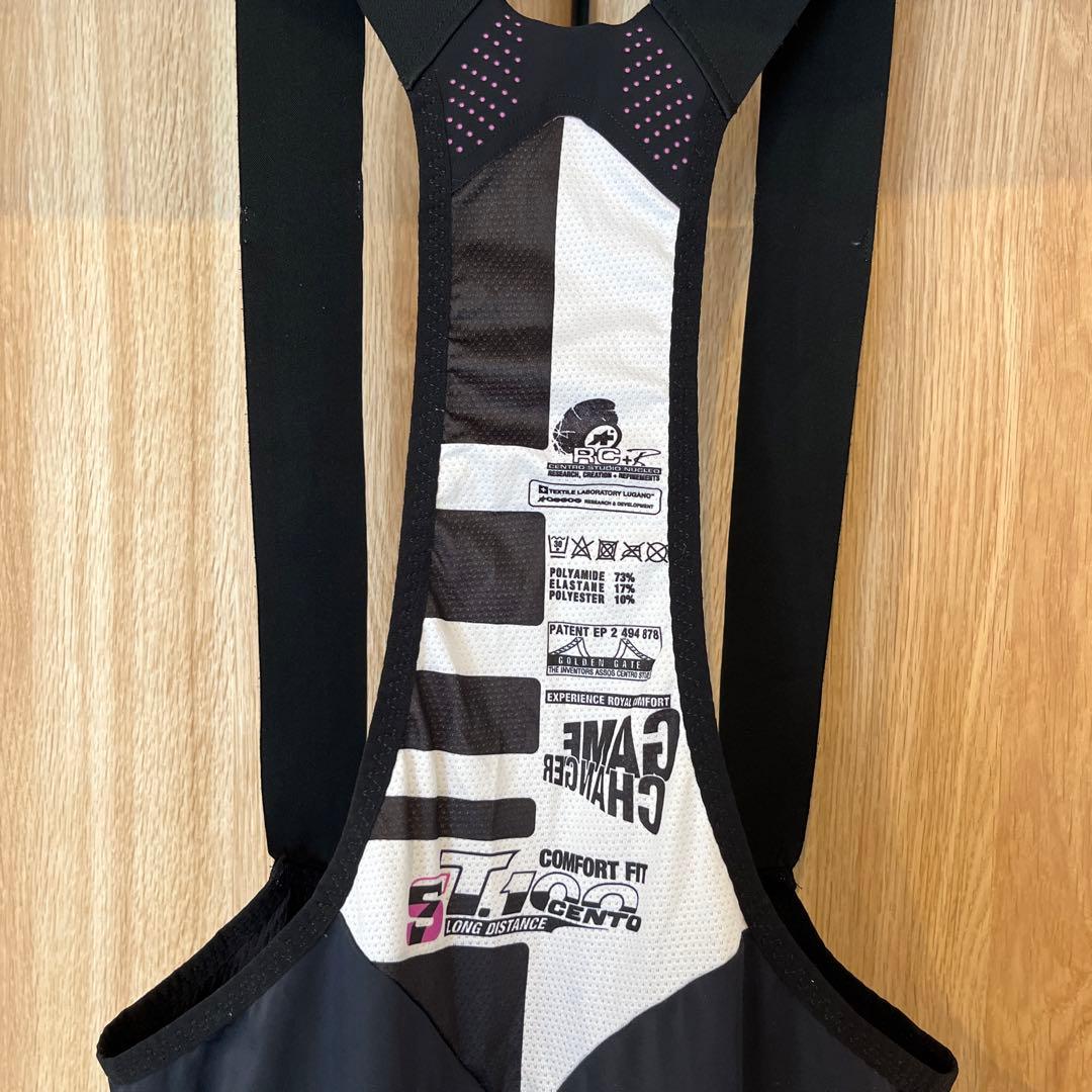 【極美品】ASSOS T.Cento_s7 ビブショーツ XL