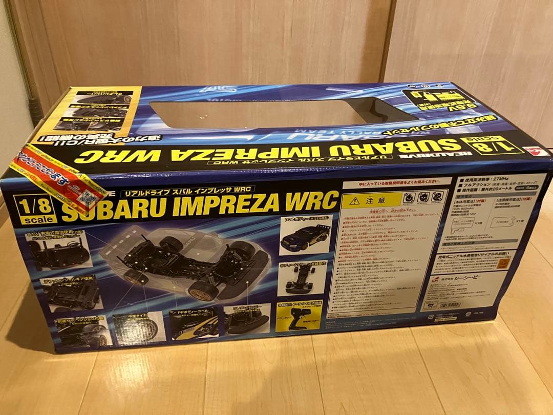 スバル　インプレッサ　WRC 1/8 ラジコン