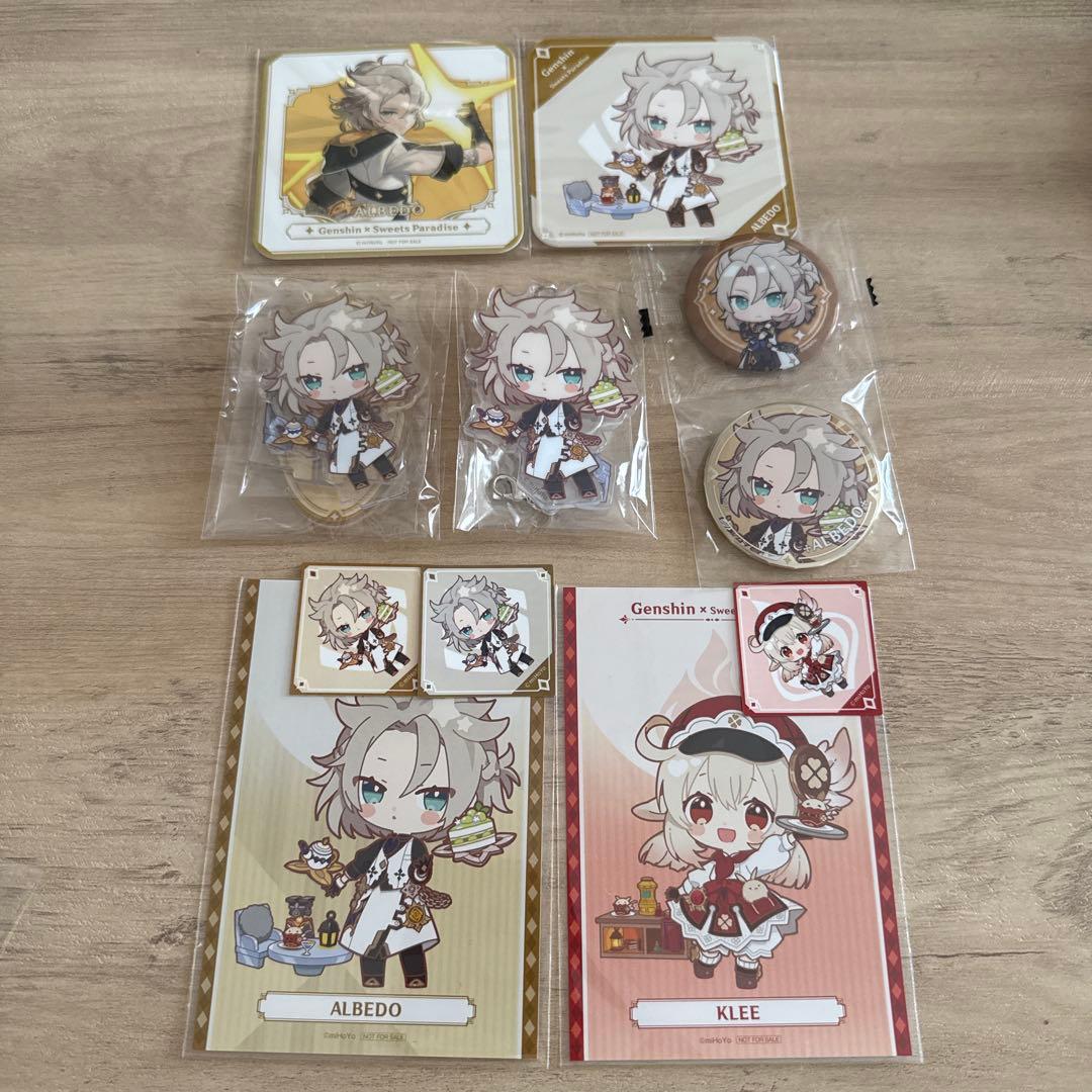 原神 スイパラ アルベド&クレーセット