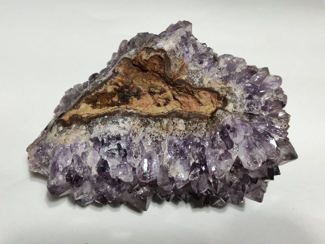 パワーストーン　天然石　アメジスト　クラスター　2.6kg　No.950