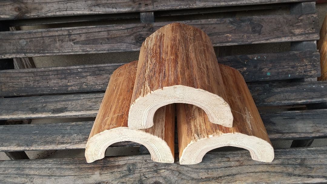 YUME 天然杉 トンネル 丸太 ロング