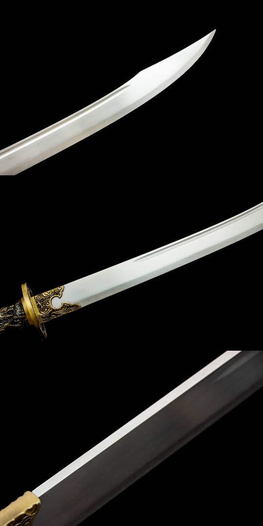 狂龍戦刀-高性能マンガン鋼 古兵器 武具　刀装具　日本刀　模造刀 居合刀