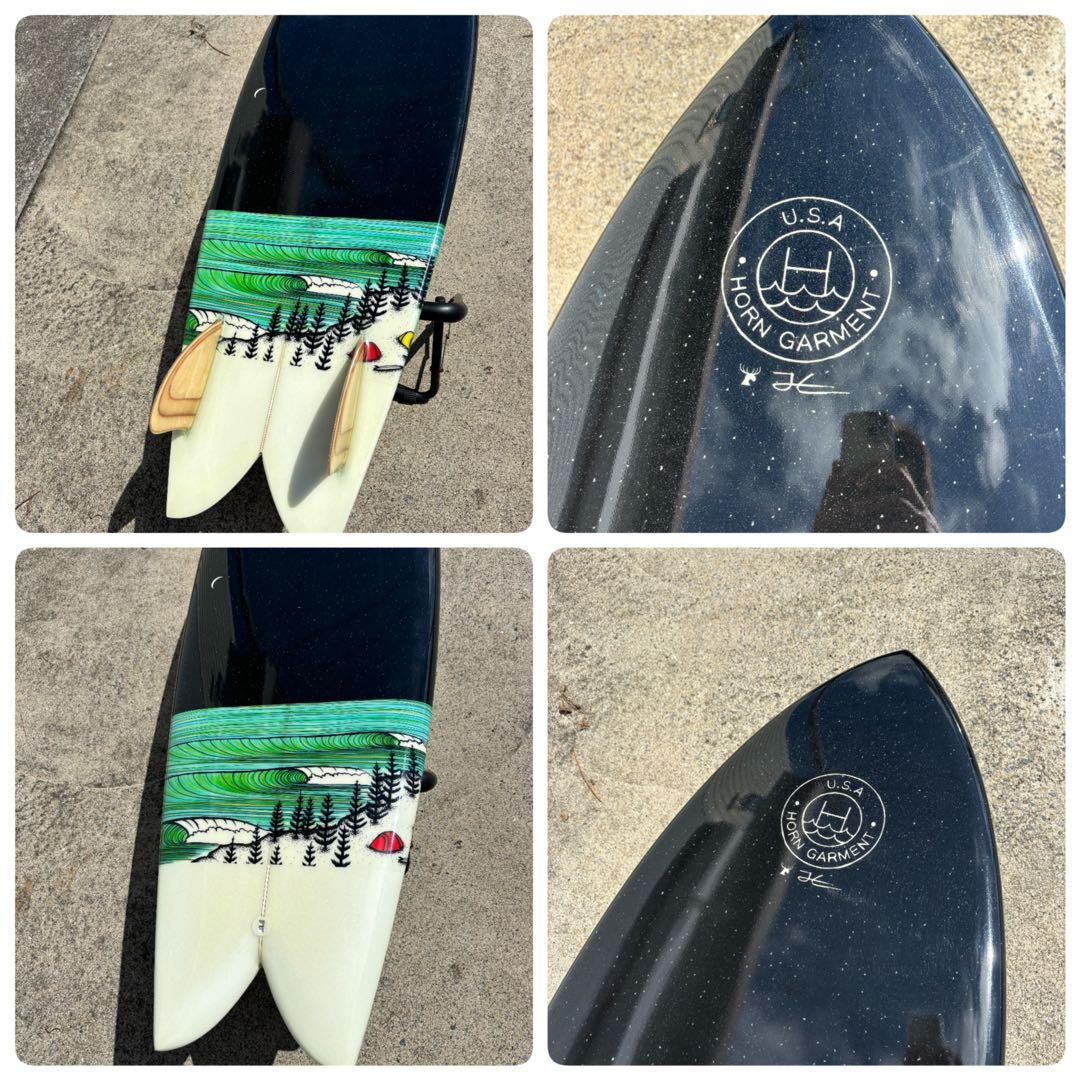 サーフボード 新品未使用 展示品 フィッシュ FISH レトロ オルタナ