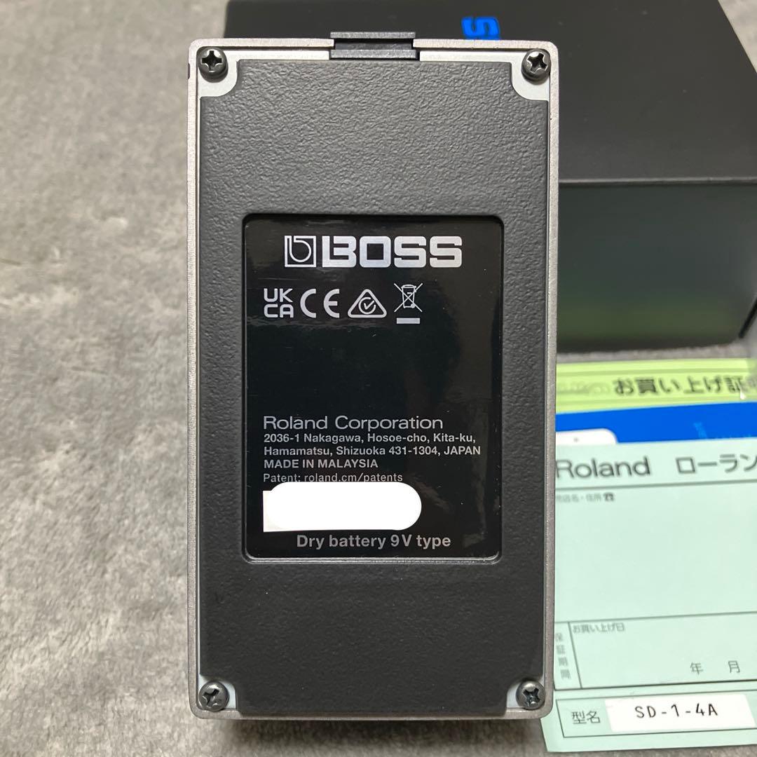 配信機器・PA機器・レコーディング機器 BOSS SD-1 4A (Super OverDrive) 40th