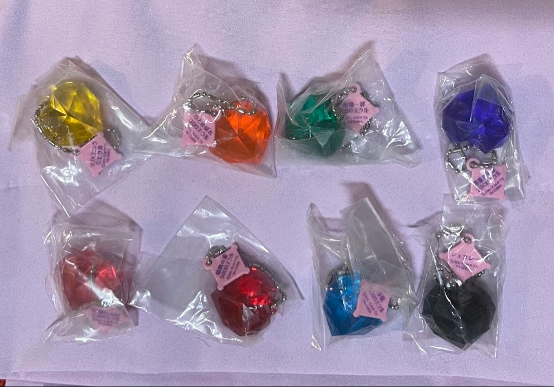 【希少】シュガシュガルーン ハートキーホルダー 【全8種セット・新品未使用】