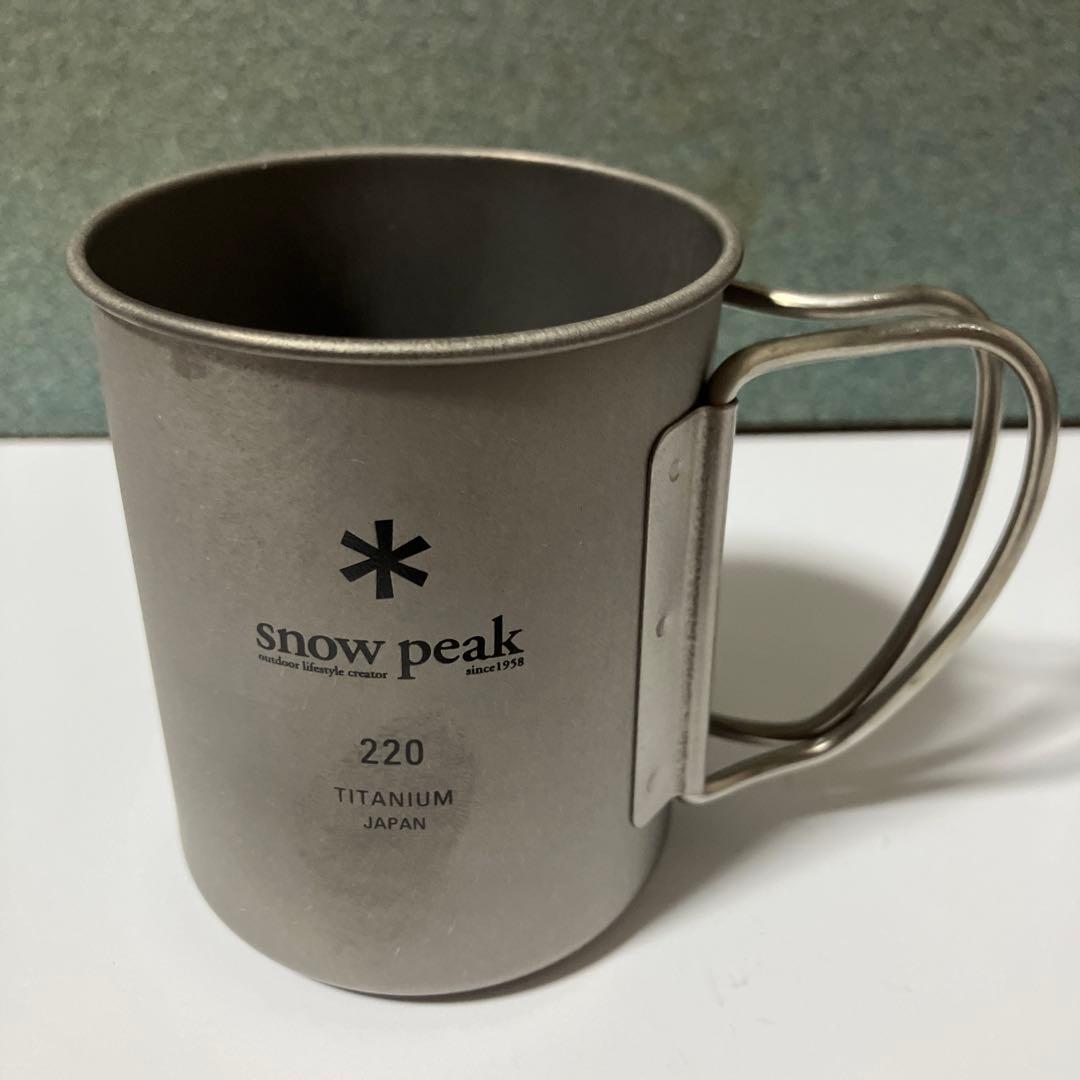  Peak チタンマグカップセット 450・300・220・おちょこ
