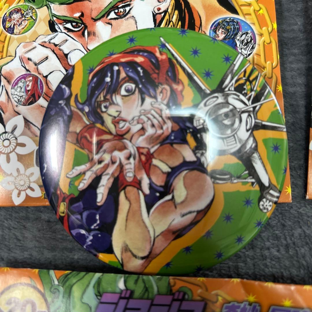 ジョジョの奇妙な冒険 缶バッジ 4個セット レア2種込