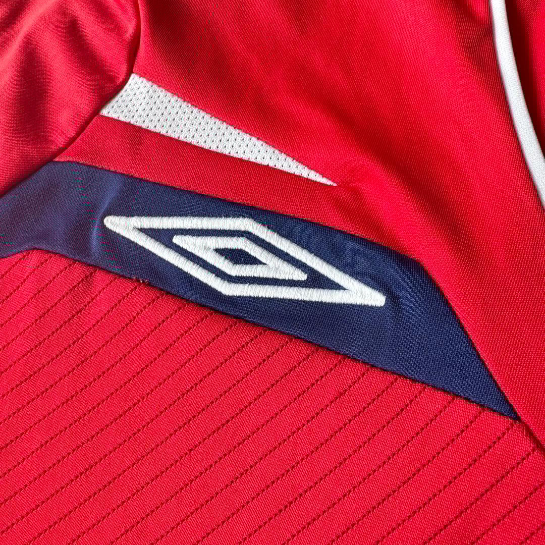 【ロングスリーブモデル】イングランド代表 ０８／１０（A）UMBRO