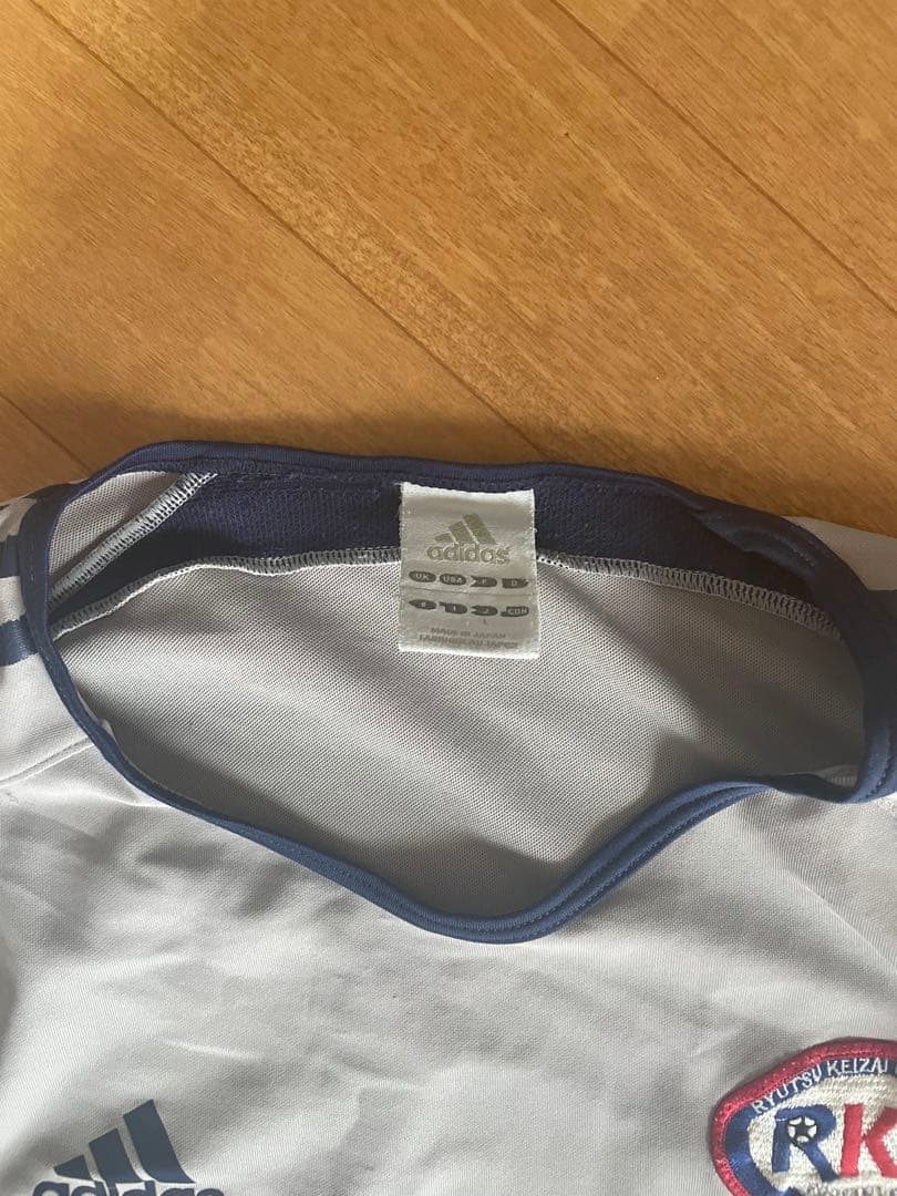 adidas 流通経済大学 サッカー部 ユニフォーム•シャツ&ショーツセット