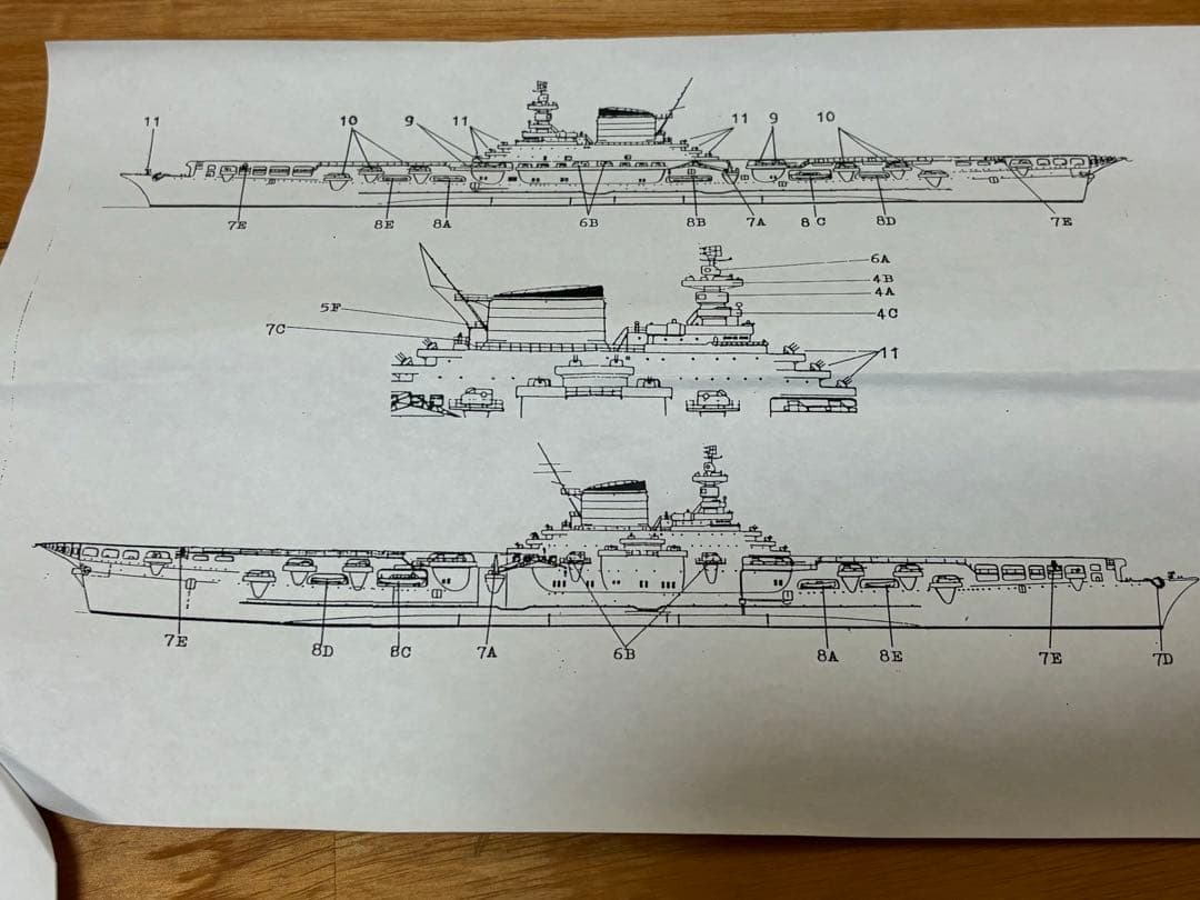 1/700 WWII イタリア海軍 航空母艦 アクイラ レジン製キット 未組立