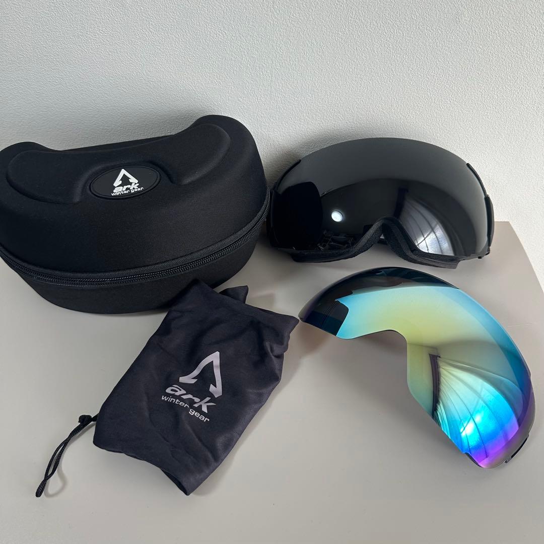 新品　ゴーグル　メンズ　替えレンズ付き　Smith anon bolle