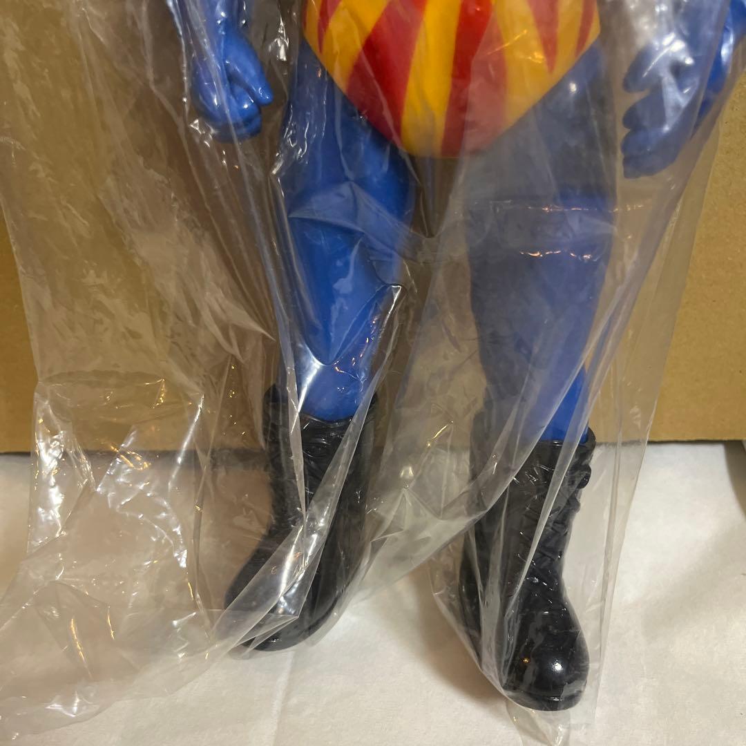 ⚠️新品未開封　タイガーマスク　キングサタン　ジャイアントソフビ　電人