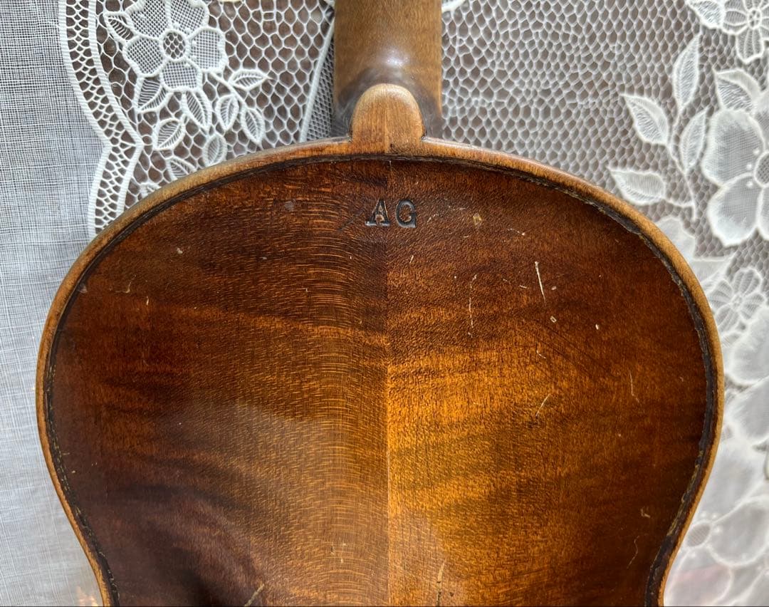 ＊AGの刻印あり＊オールドバイオリン＊ドイツ製？August Guth？