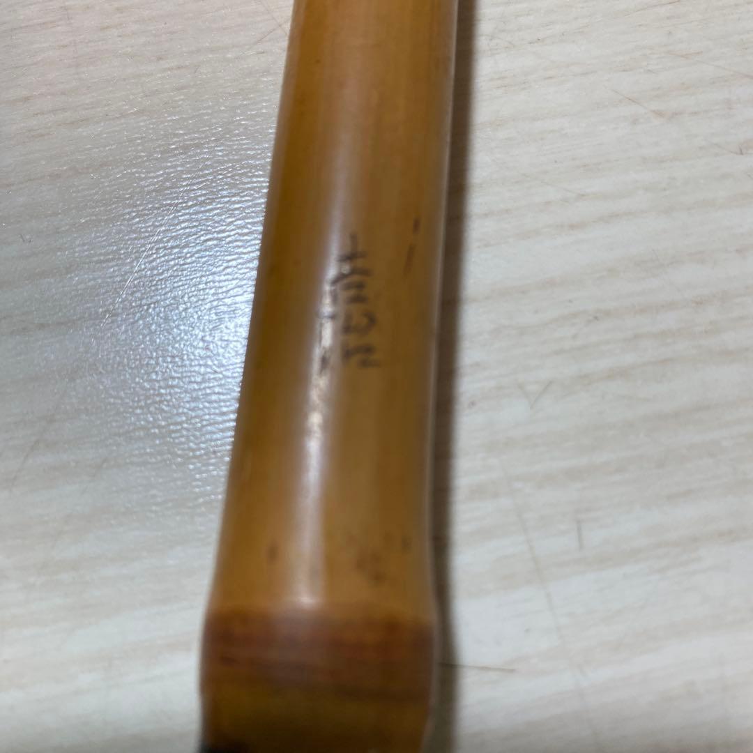 吉治作 穂先まで竹製分割式釣り竿　ハゼ用 替え穂付き　小物釣りの時など
