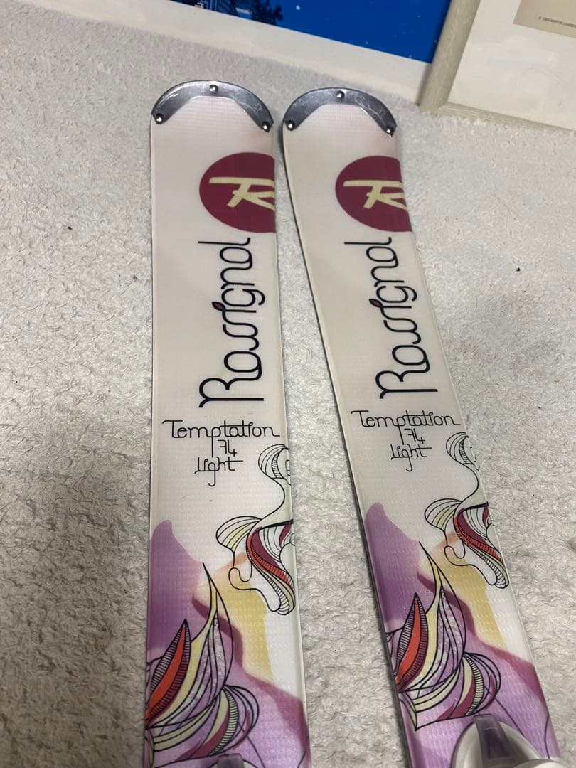 ROSSIGNOL Temptation light スキー板 156cm中古