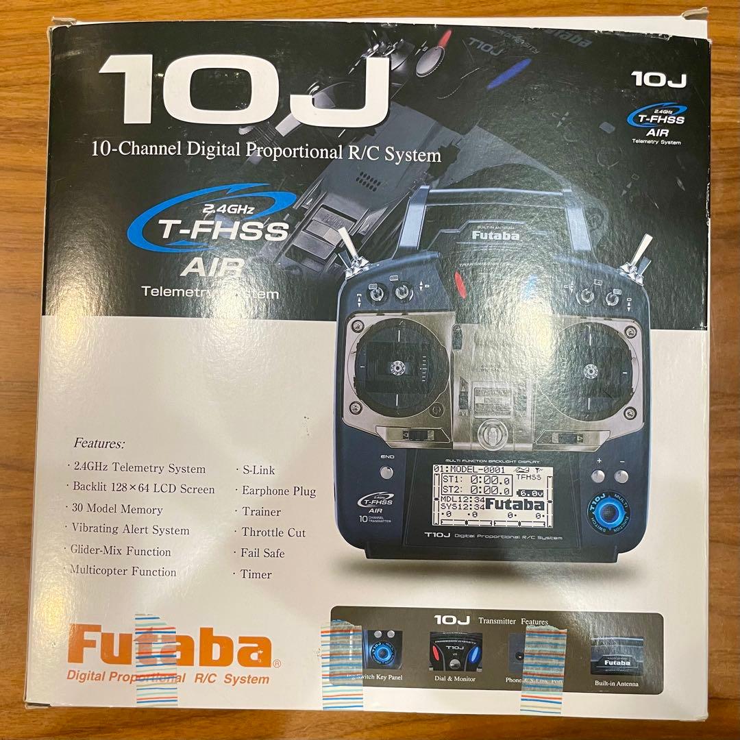 【外使用無/美品】 Futaba T10J 10チャンネル R/C送信機