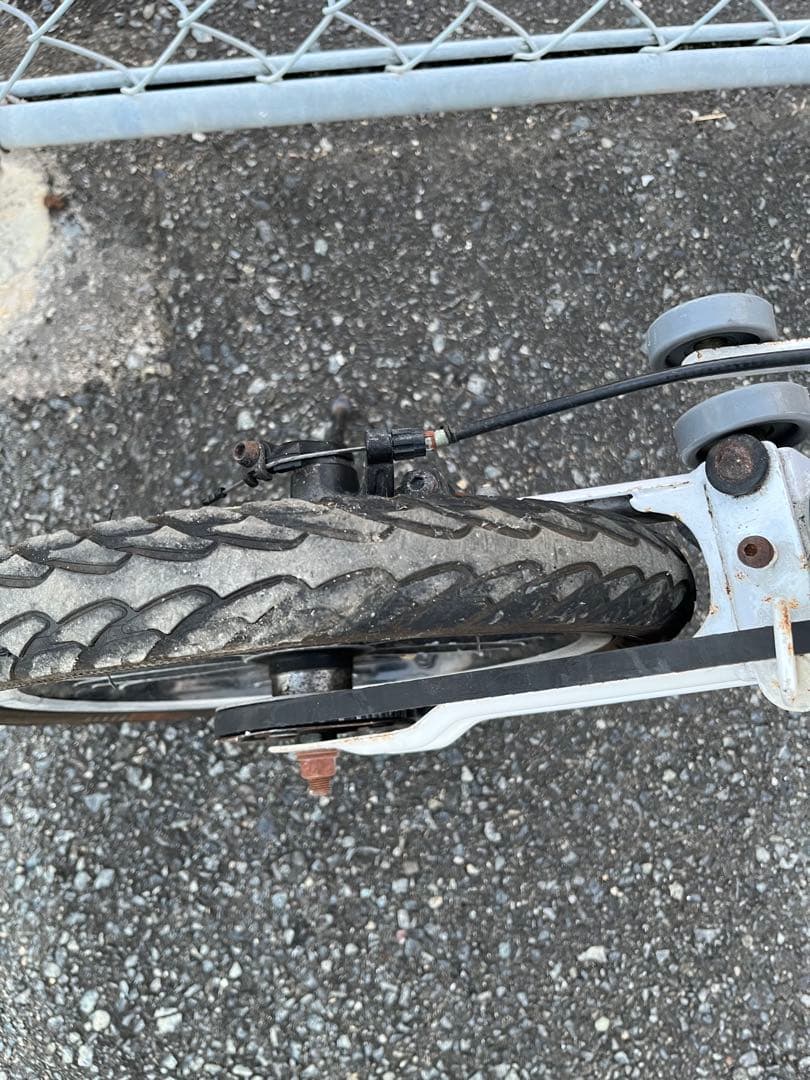 未整備　cycle NINJA 折り畳み自転車　14インチ