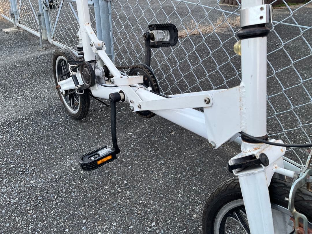 未整備　cycle NINJA 折り畳み自転車　14インチ