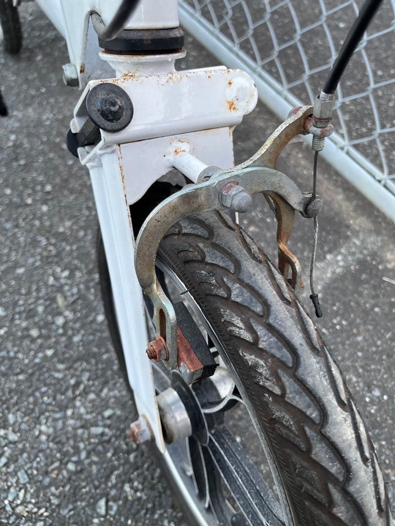 未整備　cycle NINJA 折り畳み自転車　14インチ